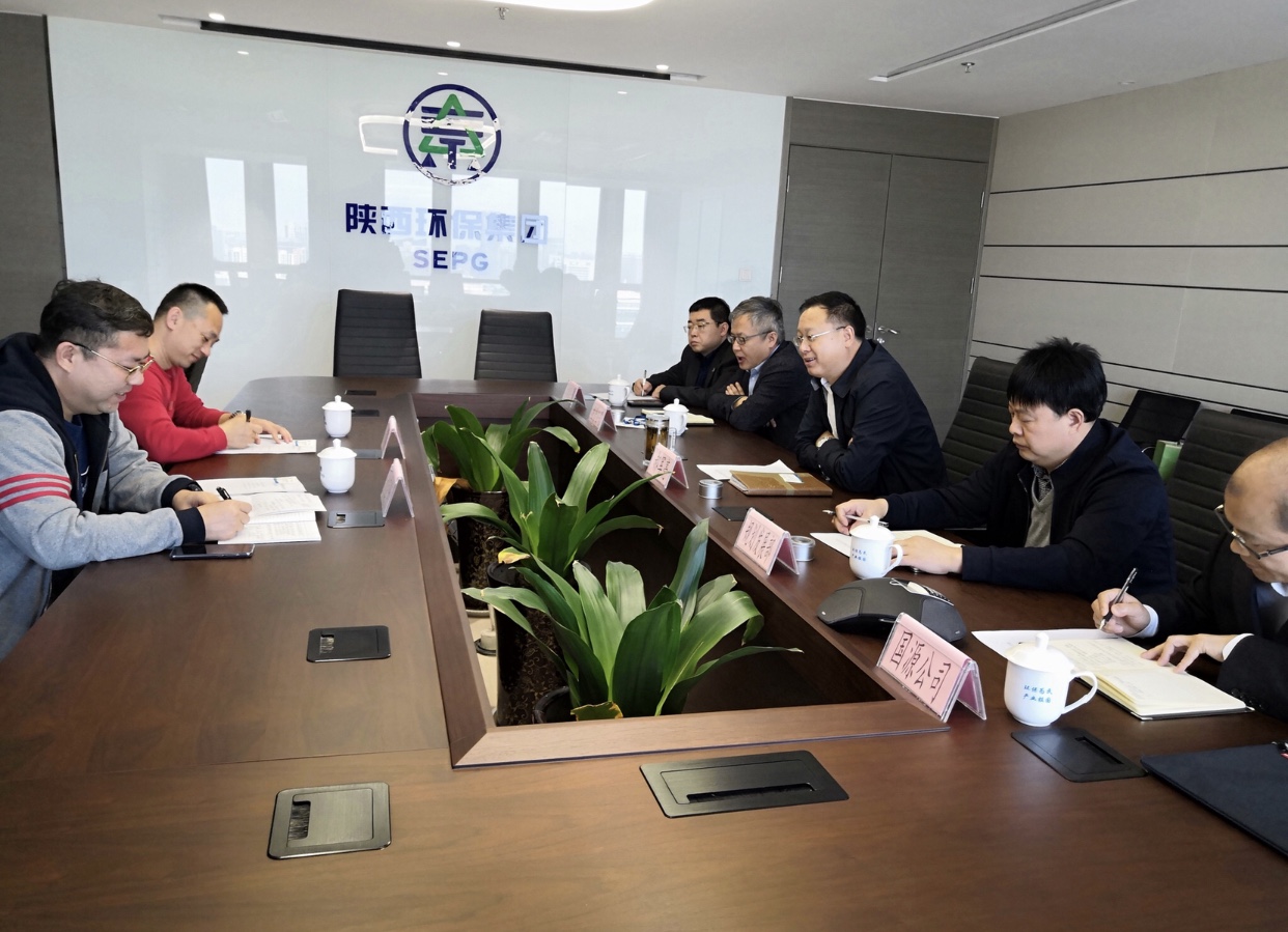 包钢集团到陕西J9集团集团走访座谈