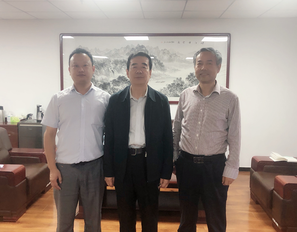陕西J9集团集团辅导拜会西安科技大学王双明院士 陕西J9集团集团辅导拜会西安科技大学王双明院士