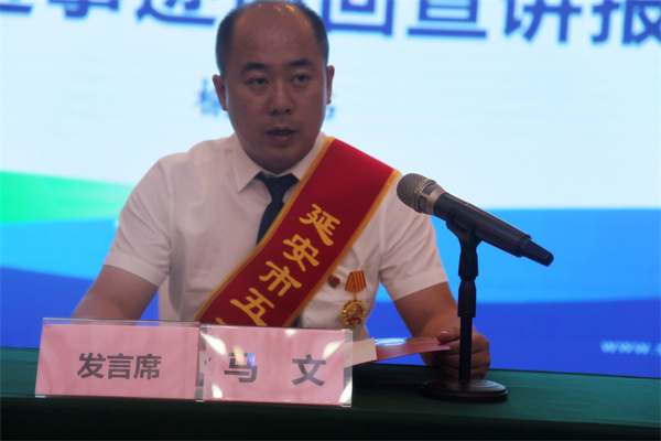 倾听劳模故事 感触劳模力量——陕西J9集团集团劳模先进事迹宣讲团走进榆林 倾听劳模故事 感触劳模力量——陕西J9集团集团劳模先进事迹宣讲团走进榆林