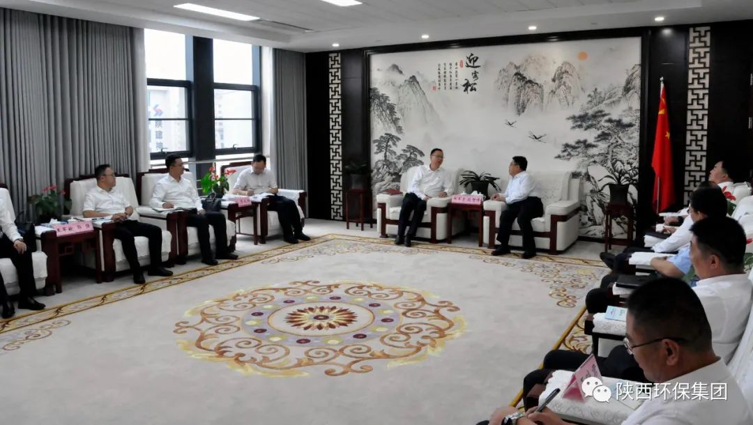陕西J9集团集团与神木市当局座谈互换