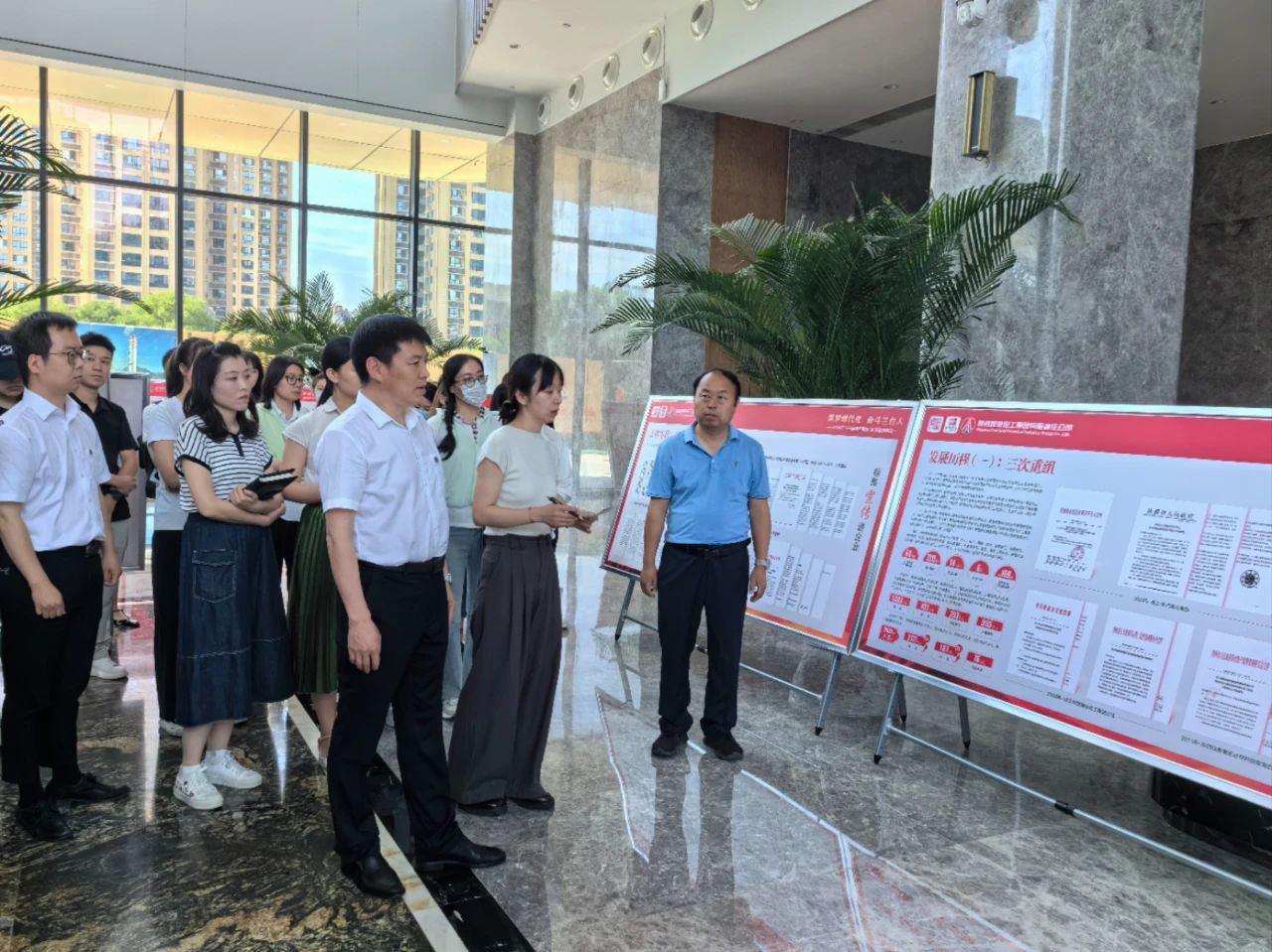陕西J9集团集团组织参观“档案宣传进企业」毓览